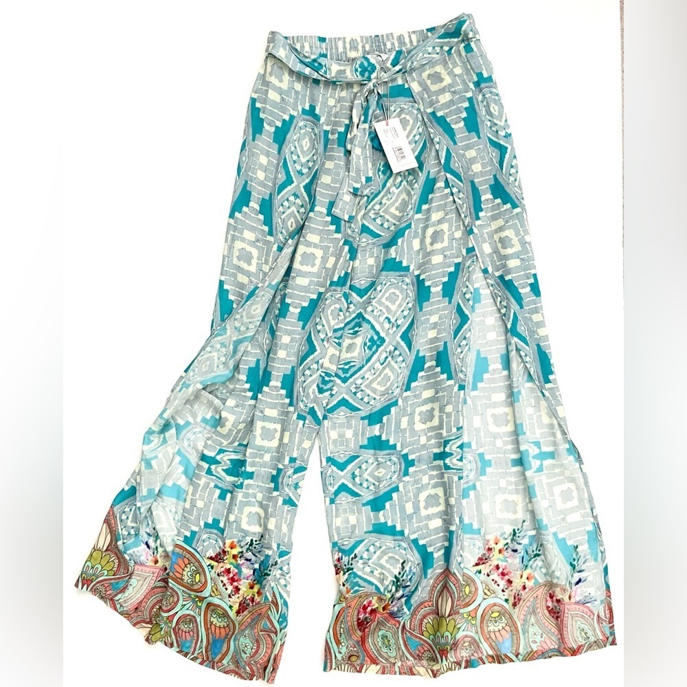 JOHNNY WAS DANDRIDGE WRAP PANTS - CSW4722-U small s - Picture 8 of 8